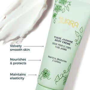 Juara Tiare Jasmine Body Creme 0.34 fl oz NWOB & Sealed Velvety Feel Uplifting